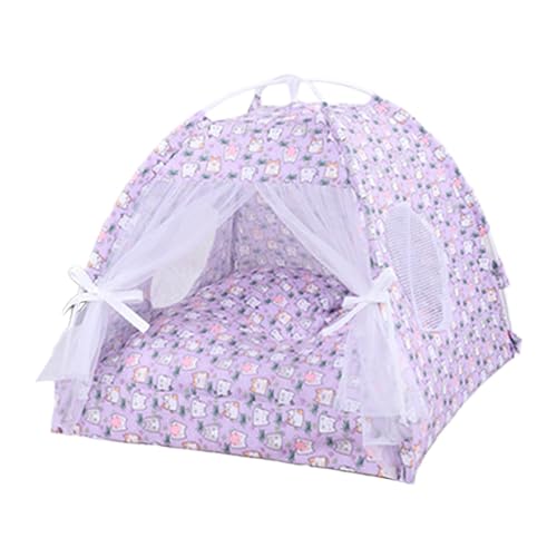 Mllepjdh Outdoor-Katzenzelt mit durchsichtigem Vorhang für Camping, Reisen, Katzen, Hunde, drinnen und draußen, für Camping, Haus atmungsaktiv Mllepjdh Outdoor-Katzenzelt mit durchsichtigem Vorhang für Camping, Reisen, Katzen, Hunde, drinnen und draußen, für Camping, Haus atmungsaktiv von Mllepjdh