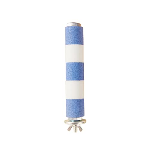 Mllepjdh Papageienstange aus Keramik, waschbar, für kleine Vögel, einfach zu befestigen Mllepjdh Papageienstange aus Keramik, waschbar, für kleine Vögel, einfach zu befestigen von Mllepjdh