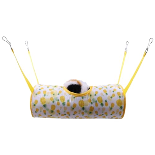 Mllepjdh Warmes Haustier-Tunnel-Hängematte, Versteck-Tunnel, Winterkäfig-Spielzeug, Hängebett, kleine Tiere, Hamster, gemütliches Versteck für Hamster, Versteck, Tunnel, kleines Haus, Hamster, Hideawa Mllepjdh Warmes Haustier-Tunnel-Hängematte, Versteck-Tunnel, Winterkäfig-Spielzeug, Hängebett, kleine Tiere, Hamster, gemütliches Versteck für Hamster, Versteck, Tunnel, kleines Haus, Hamster, Hideawa von Mllepjdh