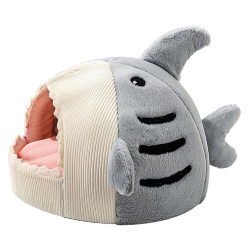 Mllepjdh Warmes Haustierbett, weich, für den Innenbereich, halbgeschlossenes Höhlenzelt für Katzen, Kätzchen, Welpen, kleine Tiere, dickes Kissen, Höhlen für Indoor-Katzen Mllepjdh Warmes Haustierbett, weich, für den Innenbereich, halbgeschlossenes Höhlenzelt für Katzen, Kätzchen, Welpen, kleine Tiere, dickes Kissen, Höhlen für Indoor-Katzen von Mllepjdh
