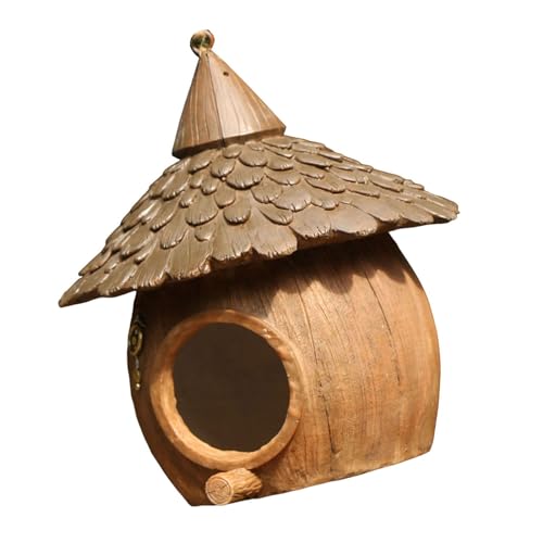 Mllepjdh Wildvogelnester Outdoor Vogelhaus Hängende Nest Vogelhütte Eichhörnchensicher Holz Vogelhäuser für Vogel Hinterhof Käfig Vogelunterschlupf Kazuko Toruya Mllepjdh Wildvogelnester Outdoor Vogelhaus Hängende Nest Vogelhütte Eichhörnchensicher Holz Vogelhäuser für Vogel Hinterhof Käfig Vogelunterschlupf Kazuko Toruya von Mllepjdh