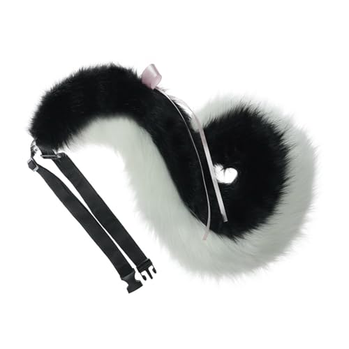 Tier-Cosplay-Kostüm, Kunstfell, Hund, Katzen, Füchse, Wolf, pelziger Schwanz, Hundeohren, Stirnbänder, Halloween-Party, Kostüm, Zubehör, Hundeohren und Schwanz Tier-Cosplay-Kostüm, Kunstfell, Hund, Katzen, Füchse, Wolf, pelziger Schwanz, Hundeohren, Stirnbänder, Halloween-Party, Kostüm, Zubehör, Hundeohren und Schwanz von Mllepjdh