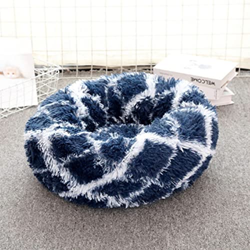 Weiches Plüsch-Haustierbett für Katzen oder kleine Hunde, rundes Bett, selbstwärmend, Herbst, Winter, Innenschlaf, rutschfeste Unterseite, 40 cm Weiches Plüsch-Haustierbett für Katzen oder kleine Hunde, rundes Bett, selbstwärmend, Herbst, Winter, Innenschlaf, rutschfeste Unterseite, 40 cm von Mllepjdh