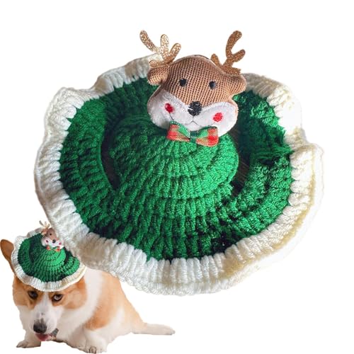 Katzen-Holiday-Headgear, Cozy Pet Hats, gestrickte Haustier-Accessoires, niedliche Tierkostüme, Haustier-Kostüme, Winter-Petti-Outfit, saisonale Haustierkleidung, Urlaubsartikel für Haustiere, lustige Katzen-Holiday-Headgear, Cozy Pet Hats, gestrickte Haustier-Accessoires, niedliche Tierkostüme, Haustier-Kostüme, Winter-Petti-Outfit, saisonale Haustierkleidung, Urlaubsartikel für Haustiere, lustige von Mlllokfki