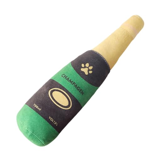 Mlllokfki Beer Bottle Plüschtier | Plüschtier | Chew Plüschtier Squeaky, Squeaky Dog Toys, Interactive Pet Toys, Plush Squeaky Stuffed, Tragbares Hundespielzeug für mittelgroße Haustiere Mlllokfki Beer Bottle Plüschtier | Plüschtier | Chew Plüschtier Squeaky, Squeaky Dog Toys, Interactive Pet Toys, Plush Squeaky Stuffed, Tragbares Hundespielzeug für mittelgroße Haustiere von Mlllokfki