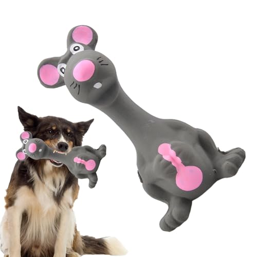 Mlllokfki Quietschendes Latex-Hundespielzeug, süßes Mäuse-Zahnspielzeug | Aggressives Kauspielzeug für Haustiere in Mäuseform | Schreiende Mäuse für interaktives Spielen, Mäusespielzeug für aggressive Mlllokfki Quietschendes Latex-Hundespielzeug, süßes Mäuse-Zahnspielzeug | Aggressives Kauspielzeug für Haustiere in Mäuseform | Schreiende Mäuse für interaktives Spielen, Mäusespielzeug für aggressive von Mlllokfki
