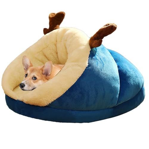 Mlllokfki Thickened Pet Sleeping Bag für Katzen | Warmes Katzenhaus und Höhle | perfekt für kleine Hunde und Katzen | weich, kuschelig, schlaffe Lösung für den Winter Mlllokfki Thickened Pet Sleeping Bag für Katzen | Warmes Katzenhaus und Höhle | perfekt für kleine Hunde und Katzen | weich, kuschelig, schlaffe Lösung für den Winter von Mlllokfki