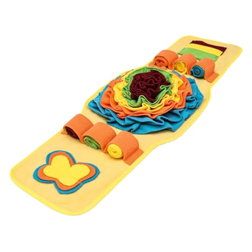 Sniff Mat for Dogs, Watch-Style Dog Training Mat, Anti-Slip Slow Feeding Pad, Bite-Resistant Sniff Pad, Interactive Dog Foraging Mat, Nosework Training Pad, Dog Enrichment Feeding Mat, Pet Foraging Sniff Mat for Dogs, Watch-Style Dog Training Mat, Anti-Slip Slow Feeding Pad, Bite-Resistant Sniff Pad, Interactive Dog Foraging Mat, Nosework Training Pad, Dog Enrichment Feeding Mat, Pet Foraging von Mlllokfki