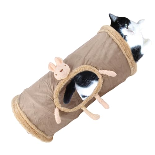 Soft Cat Play Tube, Fleece Tunnel for Pets, Indoor Play Tube for Cats, Cat Tunnels for Small Pets, Play Tube for Ferrets, Tunnel Bed for Kittens Soft Cat Play Tube, Fleece Tunnel for Pets, Indoor Play Tube for Cats, Cat Tunnels for Small Pets, Play Tube for Ferrets, Tunnel Bed for Kittens von Mlllokfki
