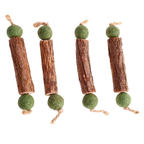 Mmgoqqt 4 Katzenminze Pflanze Katzensticks, Zahnpflege Katzensticks mit Natürlichen Kräutern, Verdauungsförderung Katzensticks für Alle Katzengrößen von Mmgoqqt