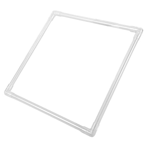 Mobestech 1 Satz Tank-Wasserlinsenring Fisch für Schwebend Fütterung schwimmende Aquarienpflanzenringe große Aquarienpflanzenringe schwimmende Pflanzenringe STK Transparent von Mobestech