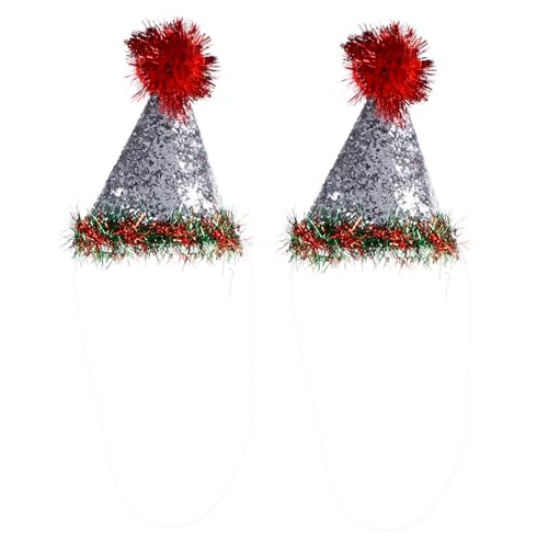 Mobestech 2 Stück Haustierhut Weihnachtshut Pfote kostüm zubehör für Hunde zu Weihnachten verrückt Mini Dekorationen weihnachtsdeko Hundepartyhut Hundepartyhüte Polyester Mobestech 2 Stück Haustierhut Weihnachtshut Pfote kostüm zubehör für Hunde zu Weihnachten verrückt Mini Dekorationen weihnachtsdeko Hundepartyhut Hundepartyhüte Polyester von Mobestech