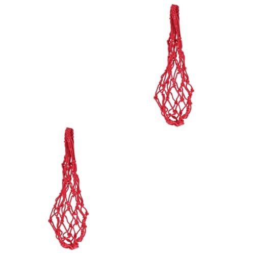 Mobestech 2 Stück Schnur Hanging Feeder Geflügel Vieh Hühnerfutter Gemüse Hühnerzubehör für Hühner Fütterung hängendes Feeder- Hühnerkohlhalter Hühnerkohl-Hängefütter Polyester rot Mobestech 2 Stück Schnur Hanging Feeder Geflügel Vieh Hühnerfutter Gemüse Hühnerzubehör für Hühner Fütterung hängendes Feeder- Hühnerkohlhalter Hühnerkohl-Hängefütter Polyester rot von Mobestech