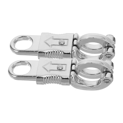 Mobestech 2 Stück Zinklegierung Panikhaken Schnapphaken für Outdoor Seile Langlebige Metallhaken mit Sicherem Verschluss Robustes Zubehör für Pferdeausrüstung und Reitsport Mobestech 2 Stück Zinklegierung Panikhaken Schnapphaken für Outdoor Seile Langlebige Metallhaken mit Sicherem Verschluss Robustes Zubehör für Pferdeausrüstung und Reitsport von Mobestech