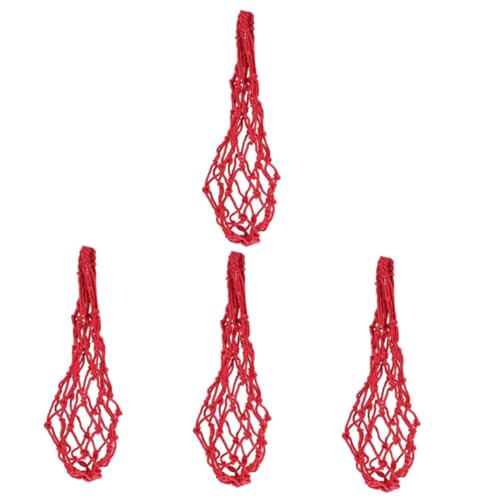 Mobestech 4-Teilige Schnur Hanging Feeder hängend Hühnerfutter montiert Gemüse Hühnerzubehör für Hühner Vieh Futterhäuschen für Vögel Hühnerkohlhalter Vogelfutterfuttermittel Polyester rot Mobestech 4-Teilige Schnur Hanging Feeder hängend Hühnerfutter montiert Gemüse Hühnerzubehör für Hühner Vieh Futterhäuschen für Vögel Hühnerkohlhalter Vogelfutterfuttermittel Polyester rot von Mobestech