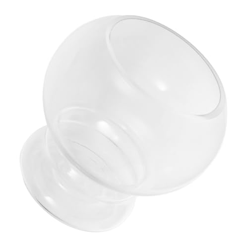 Mobestech transparentes Aquarium Aquarienglas Tischaquarium Couchtisch-Aquarium Desktop-Aquarium Kleine Fischtanks Bürodesktop Kleiner Fischtank Betta Fischtank runder Fischtank Glasaquarium von Mobestech