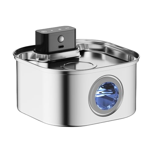 Mocoocouture Batteriebetriebene Haustierwasserbrunnen Große Kapazität Katzen Wasserspender Für Hundekatzen Mehrfach Automatisch Haustier Wasserer Mocoocouture Batteriebetriebene Haustierwasserbrunnen Große Kapazität Katzen Wasserspender Für Hundekatzen Mehrfach Automatisch Haustier Wasserer von Mocoocouture