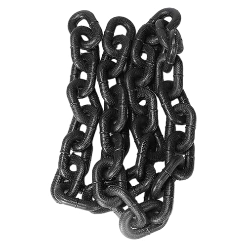 Mocoocouture Haustier Traktionseil Mit Imitierter Eisenkette 5ft Länge Lustige Foto Requisiten Interessanter Hundehund Hund von Mocoocouture