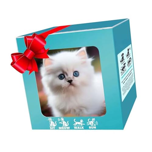 Mocoocouture Intelligence Katzen Begleiter Plüschspielzeug Mit Bellender Schwanzwedel Traktionsseil Design Für Kleinkind Lernen Kinderspielzeug Zum Kleinkind Zu Kriechen Mocoocouture Intelligence Katzen Begleiter Plüschspielzeug Mit Bellender Schwanzwedel Traktionsseil Design Für Kleinkind Lernen Kinderspielzeug Zum Kleinkind Zu Kriechen von Mocoocouture
