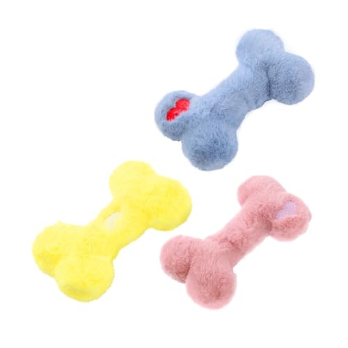 Mocoocouture Interaktives Hundespielzeug Für Haustiere Plüschtier Knochen 3 Stück Quietschendes Spielzeug Weiches Zahnungsspielzeug Niedliche Hunde Unterhaltungsspielzeug Heimtierbedarf Mocoocouture Interaktives Hundespielzeug Für Haustiere Plüschtier Knochen 3 Stück Quietschendes Spielzeug Weiches Zahnungsspielzeug Niedliche Hunde Unterhaltungsspielzeug Heimtierbedarf von Mocoocouture