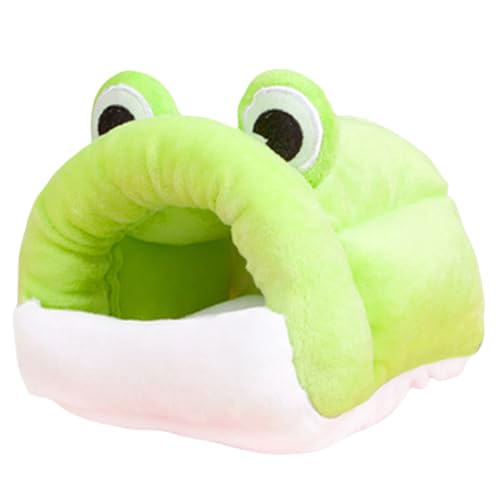 Mocoocouture Kleines Tierbett Mit Weichem Plüschkissen Für Hamster Eichhörnchen Und Chinchillas Haustierkäfig Hängemattenbett Warme Schutzhälfte Hängemattenbett Mocoocouture Kleines Tierbett Mit Weichem Plüschkissen Für Hamster Eichhörnchen Und Chinchillas Haustierkäfig Hängemattenbett Warme Schutzhälfte Hängemattenbett von Mocoocouture