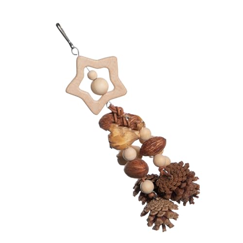 Mocoocouture Natural Tinecone Bird Toy Spaß Kaut Vogelkäfig Die Alle Größe Holzanreicherung Für Conures Cockatiels Natural Tinecone Toy Riss Mocoocouture Natural Tinecone Bird Toy Spaß Kaut Vogelkäfig Die Alle Größe Holzanreicherung Für Conures Cockatiels Natural Tinecone Toy Riss von Mocoocouture