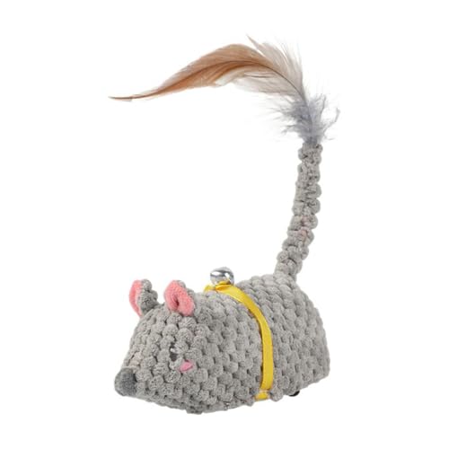 Mocoocouture Realistische Elektrische Maus Katzen Spielzeug USB Bewegungssensoren Katzen Teaser Tierspielzeug Für Kätzchen Die Innenjagd Jagen Die Wiederaufladbare Maus Jagen Mocoocouture Realistische Elektrische Maus Katzen Spielzeug USB Bewegungssensoren Katzen Teaser Tierspielzeug Für Kätzchen Die Innenjagd Jagen Die Wiederaufladbare Maus Jagen von Mocoocouture