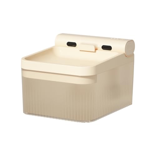 Mocturnity Automatischer Wasserbrunnen für Hunde und Katzen, Wasserspender für Hunde mit dreifacher Filterung, Wasserentladung durch Induktion, leiser Brunnen für Katzen Mocturnity Automatischer Wasserbrunnen für Hunde und Katzen, Wasserspender für Hunde mit dreifacher Filterung, Wasserentladung durch Induktion, leiser Brunnen für Katzen von Mocturnity