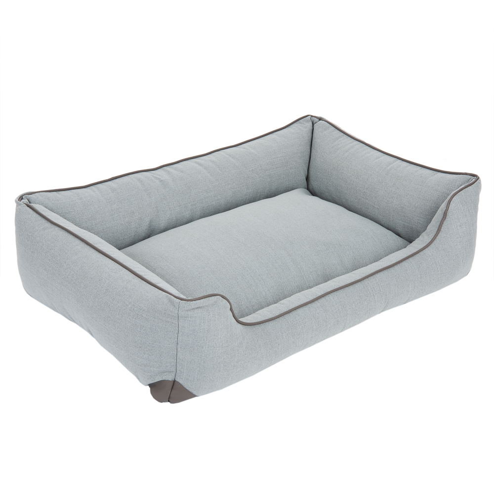 Modern Living Hundebett Skara - Größe L: L 120 x B 80 x H 25 cm, hellgrau von Modern Living