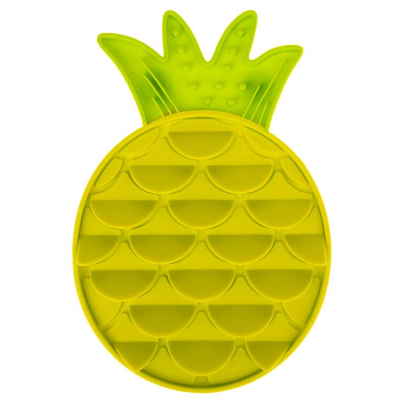 Modern Living Brasilia Schleckmatte Ananas - ca. L 30 x B 20 x H 2,7 cm von Modern Living