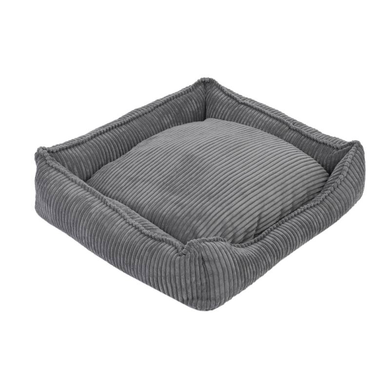 Modern Living Hundebett Helena - L 65 x B 60 x H 18 cm, grau von Modern Living