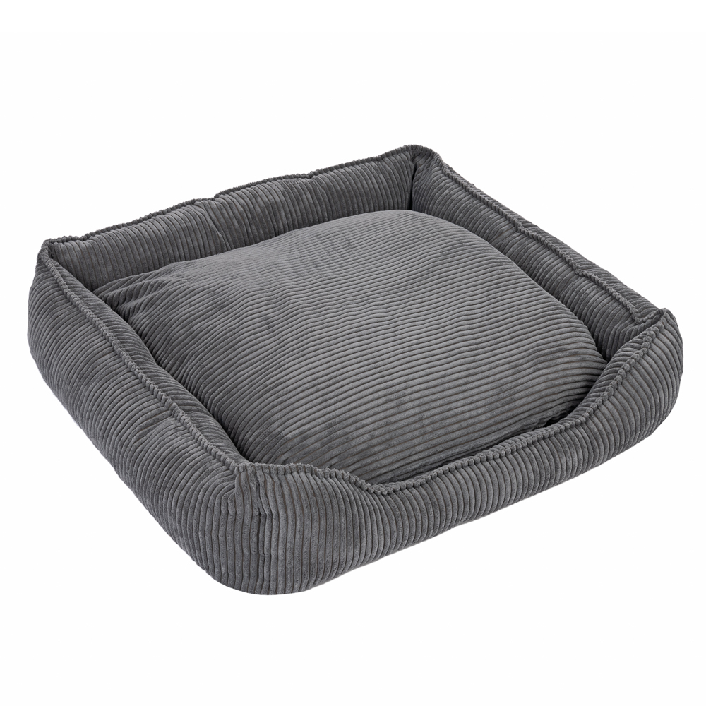 Modern Living Hundebett Helena - L 85 x B 80 x H 22 cm, grau von Modern Living