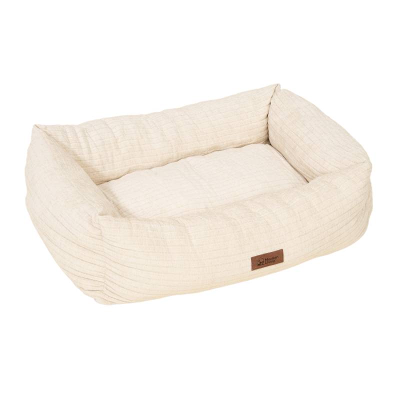 Modern Living Hundebett Lucca, creme - Größe XL: L 112 x B 67 x H 29 cm von Modern Living