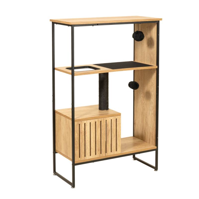 Modern Living Katzenkletterhaus Celle - ca. L 77 x B 34 x H 114 cm von Modern Living