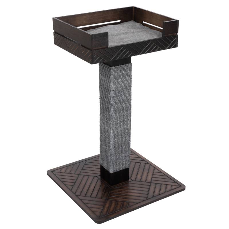 Modern Living Kratzbaum Fergana - dunkelbraun / grau von Modern Living
