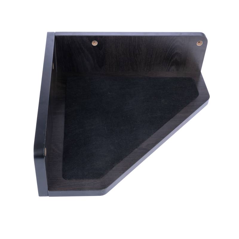 Modern Living San Francisco Kratzmöbel zur Wandmontage - Eckbett, schwarz von Modern Living