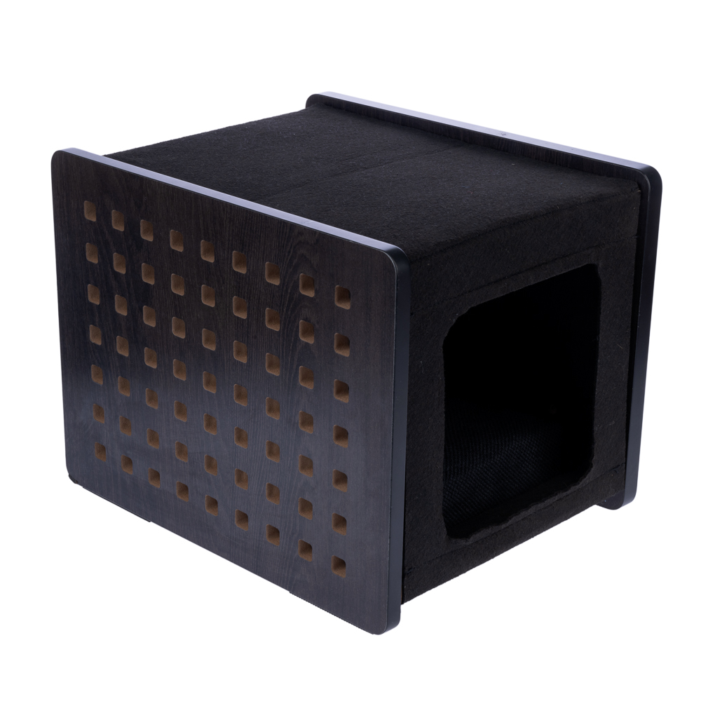 Modern Living San Francisco Kratzmöbel zur Wandmontage - Höhle, schwarz von Modern Living