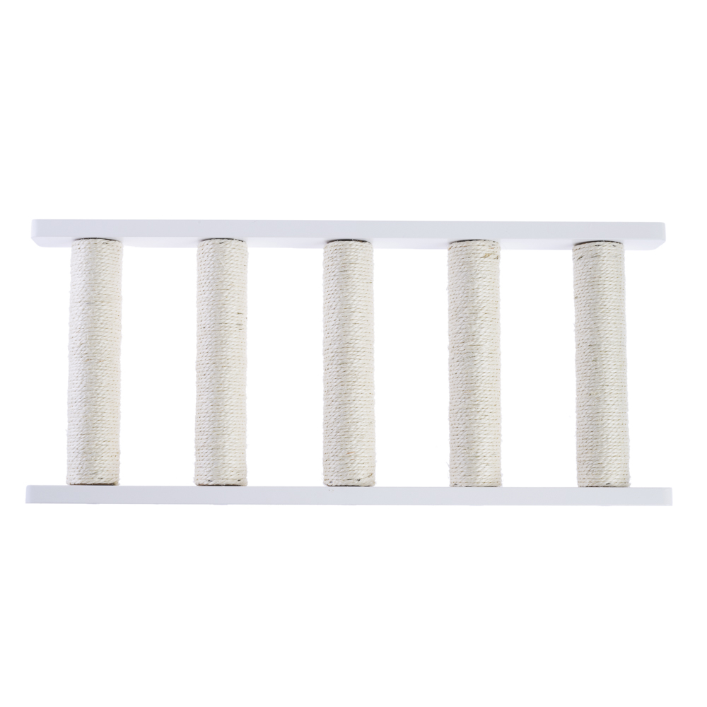 Modern Living San Francisco Kratzmöbel zur Wandmontage - Kratzleiter, weiß von Modern Living