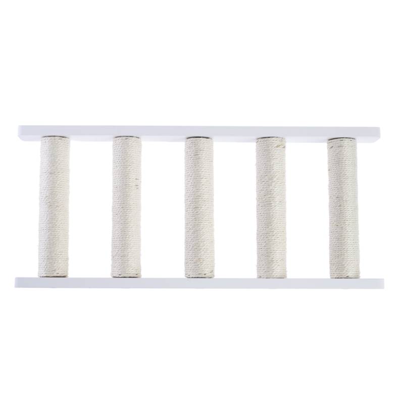 Modern Living San Francisco Kratzmöbel zur Wandmontage - Kratzleiter, weiß von Modern Living