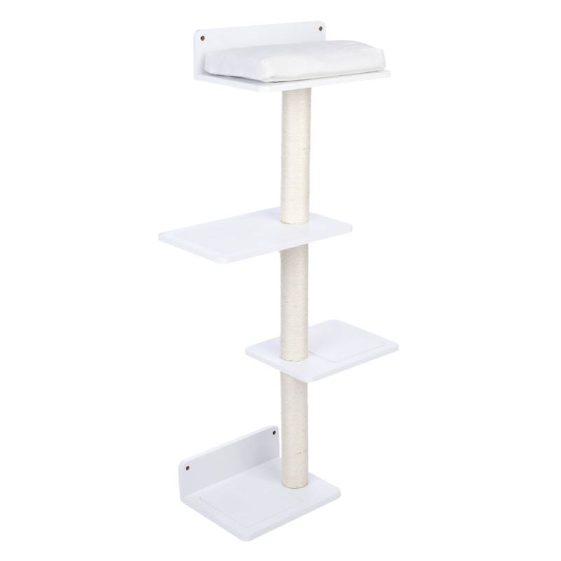 Modern Living San Francisco Kratzmöbel zur Wandmontage - Wandkratzbaum, weiß von Modern Living