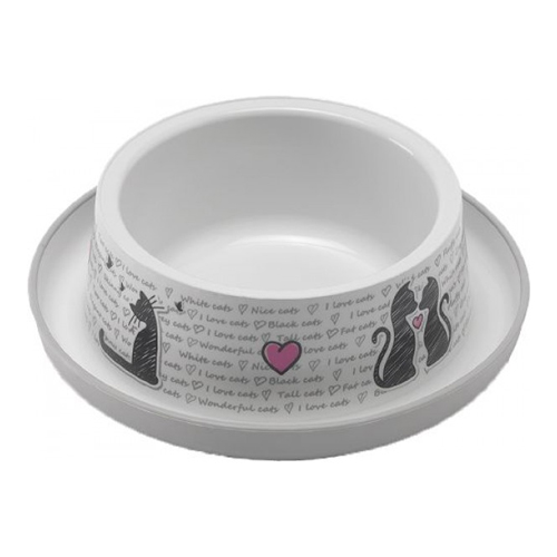 Moderna Cats in Love Dinner Food Bowl (Futternapf) von Moderna Products