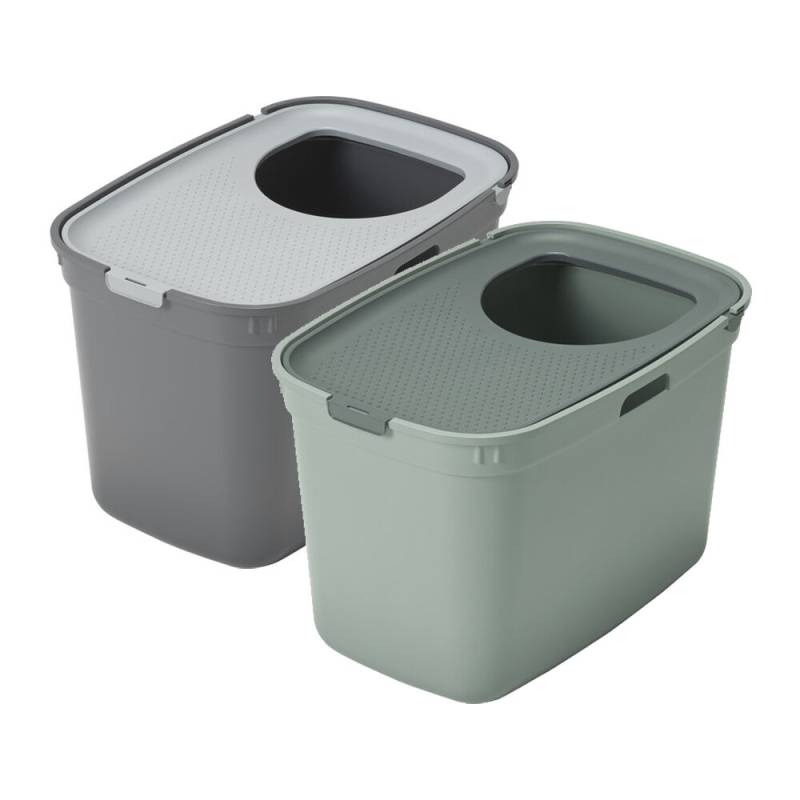 Moderna Katzentoilette Top Cat - grau / dunkelgrau von Moderna Products