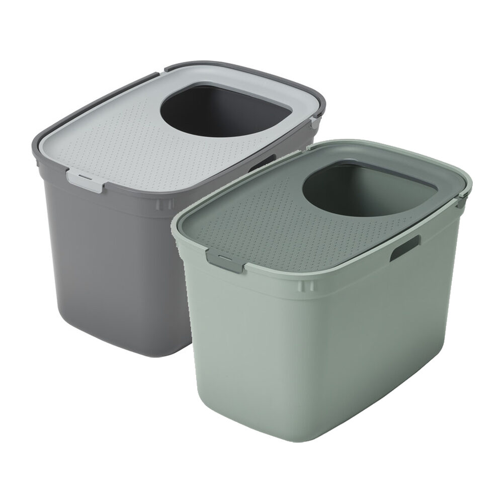 Moderna Katzentoilette Top Cat - grün / dunkelgrün Moderna Katzentoilette Top Cat - grün / dunkelgrün von Moderna Products