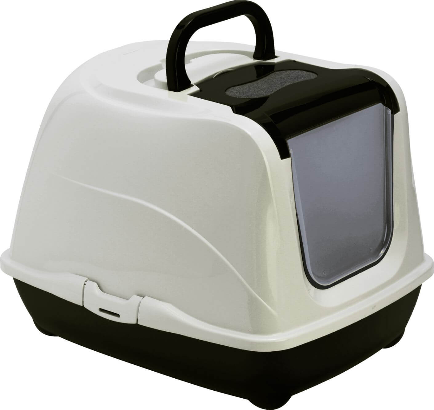 Katzenklo Flipcat Jumbo 57 cm Schwarz/Weiß Katzenklo Flipcat Jumbo 57 cm Schwarz/Weiß von Moderna