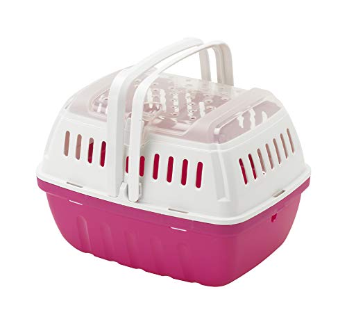 Moderna Hipster Hamster Tragetasche Small Pink von Moderna