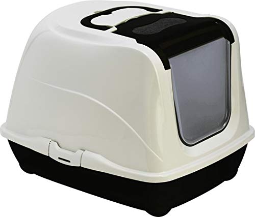 Moderna Katzenklo Flip Cat - Schwarz - 41 x 43,9 x 57,6 Moderna Katzenklo Flip Cat - Schwarz - 41 x 43,9 x 57,6 von Moderna