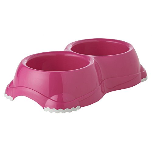 Moderna Twin Smarty Schüssel, 330 ml, Hot Pink von Moderna