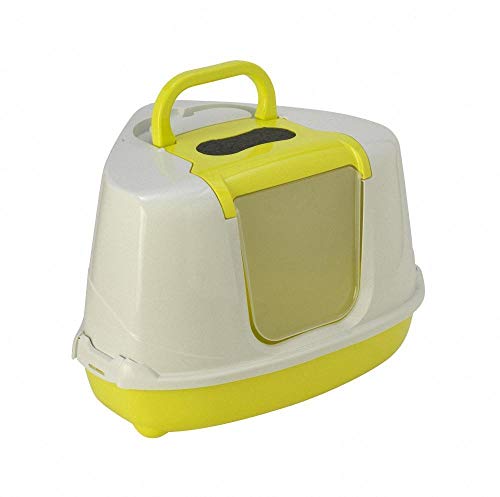 Modernes Ablagefach für Katzen – Sanitär Toilet – Flip Corner- Farbe Pistazie Zitrone Modernes Ablagefach für Katzen – Sanitär Toilet – Flip Corner- Farbe Pistazie Zitrone von Moderna