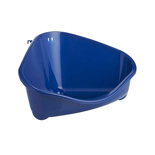 Sharples - Corner Litter Pan Large Blue Berry - 49cm - EU/UK Sharples - Corner Litter Pan Large Blue Berry - 49cm - EU/UK von Moderna