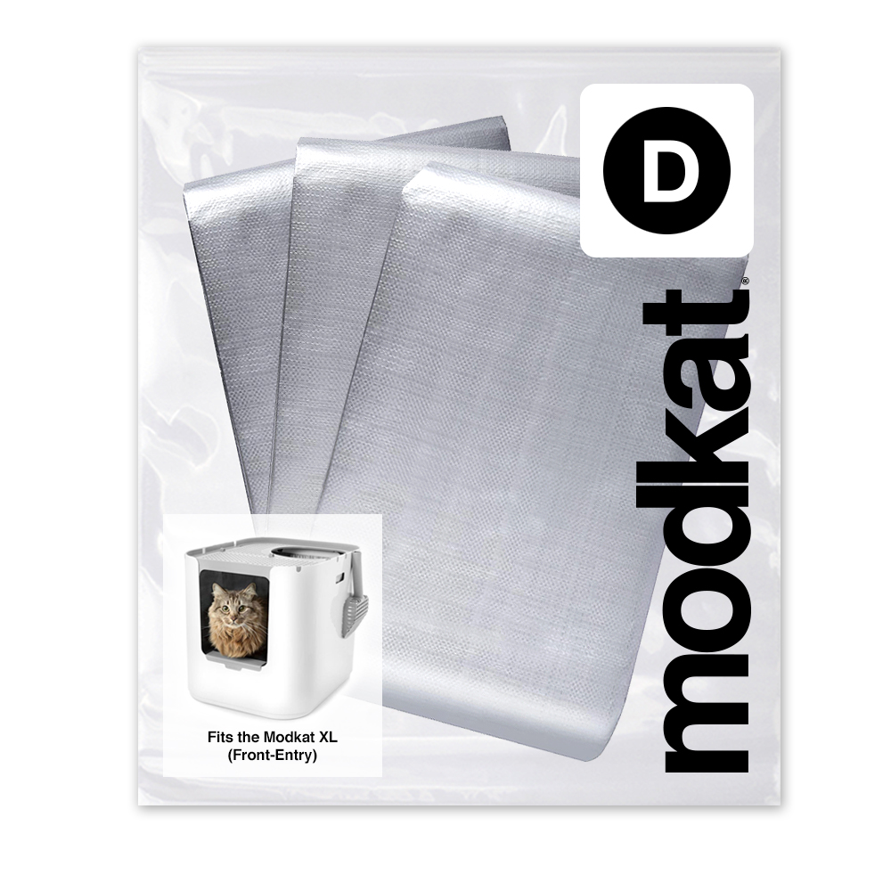 Modkat XL Katzentoilette - Streu-Einsatz Front 3er Modkat XL Katzentoilette - Streu-Einsatz Front 3er von Modkat